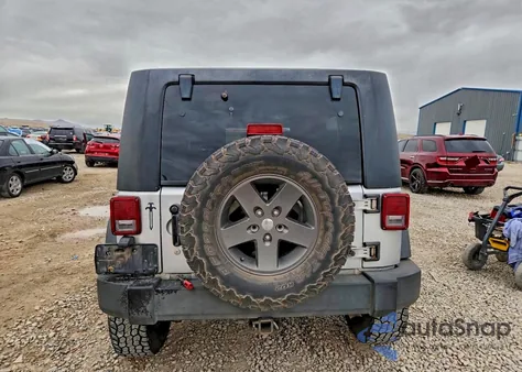 2008 Jeep Wrangler Unlimited Sahara из США, поврежденный, VIN 1J8GA59148L553841